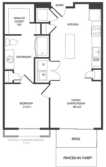 Amistad with Fenced-in Yard 2118 floor plan